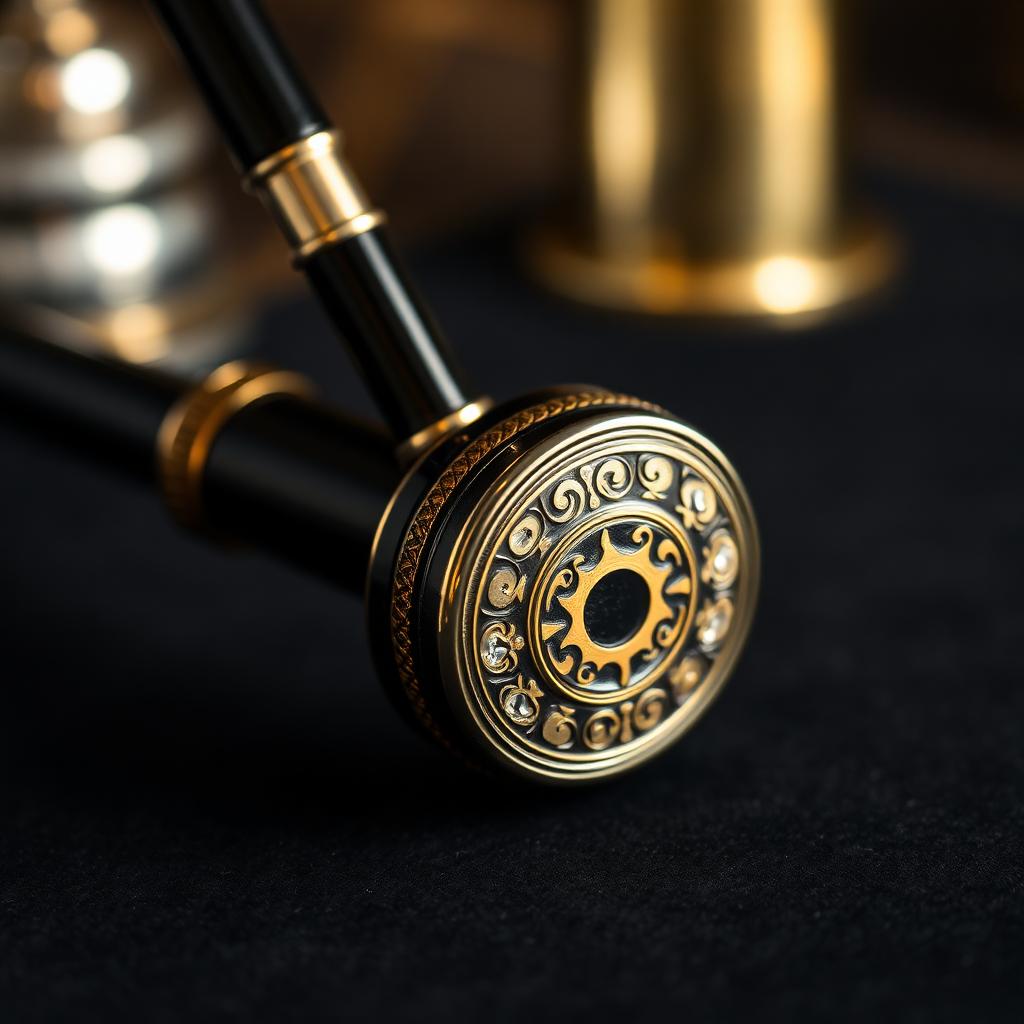 Gold-Inlay Putter